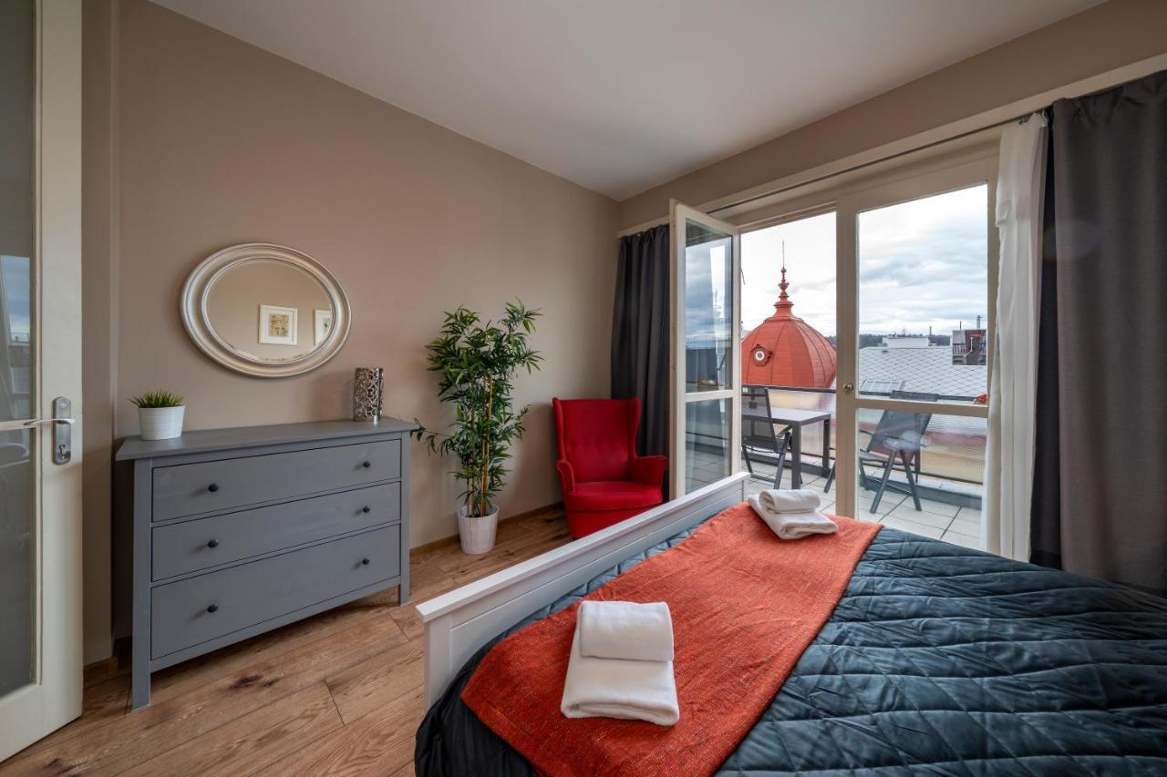New Town - Apple Apartments Prag Exterior foto